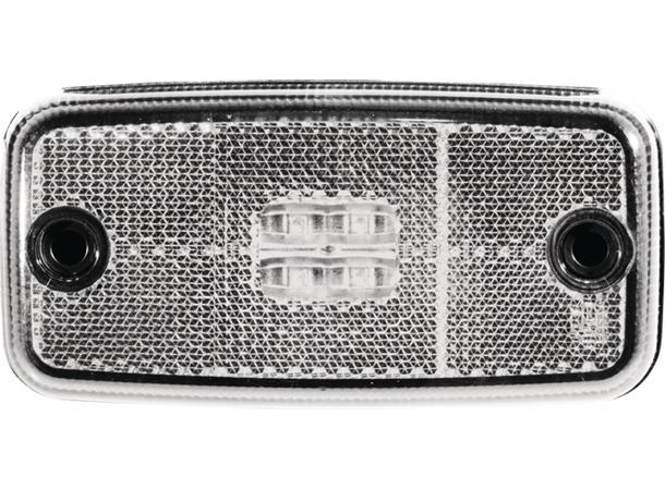 LED posisjonslykt 24V Hvit EP 