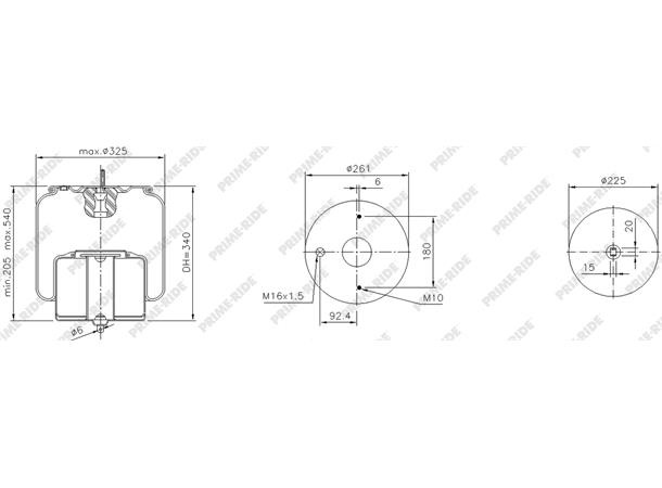 Luftbelg Volvo PRIME-RIDE 
