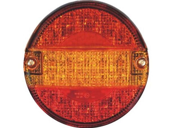 3-kammer lykt  12/24V Hamburger lys Proplast 