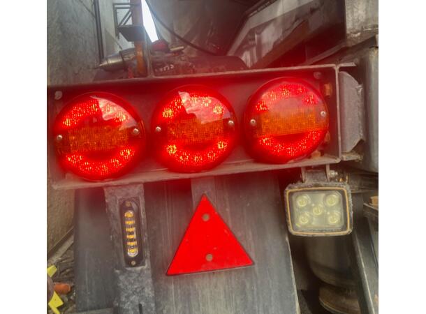 3-kammer lykt  12/24V Hamburger lys Proplast 