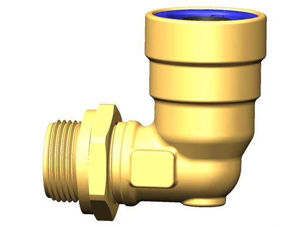 ABC New line 90° Push In Coupling T 3/4" M22x1,5 - Raufoss 