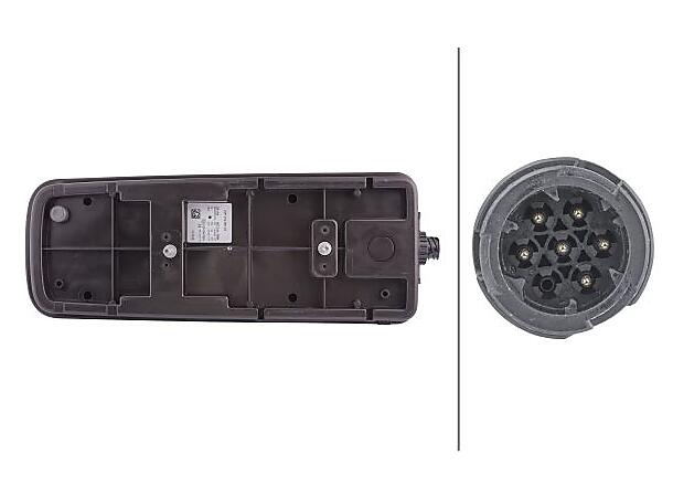 Baklampe Høyre MAN Hella 