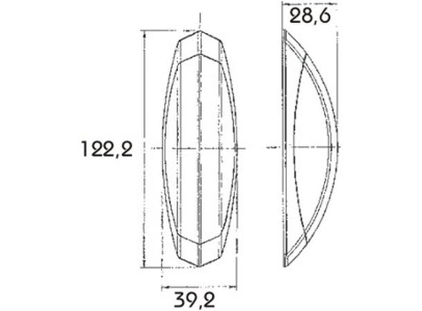 End Outline Marker Lamp 