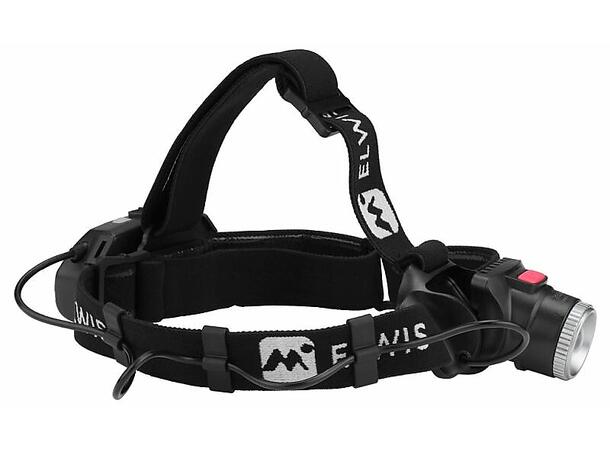 Hodelykt 650 Lumen Oppladbar H650R Elwis Lightning 