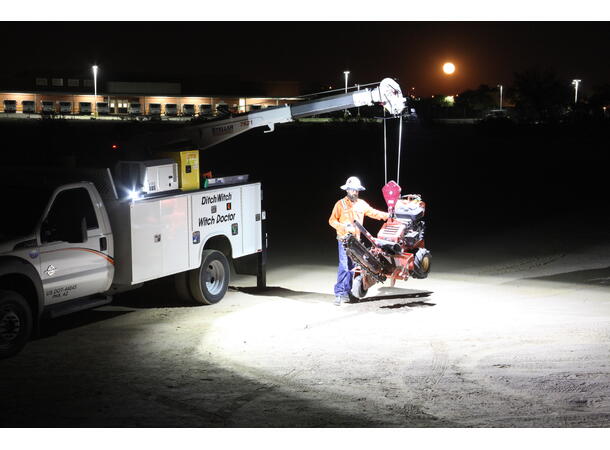 Rigid vinklet flombelysning 