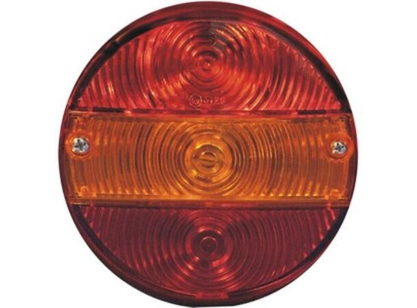 3-kammerlykt hamburger pære Ø140mm Proplast 