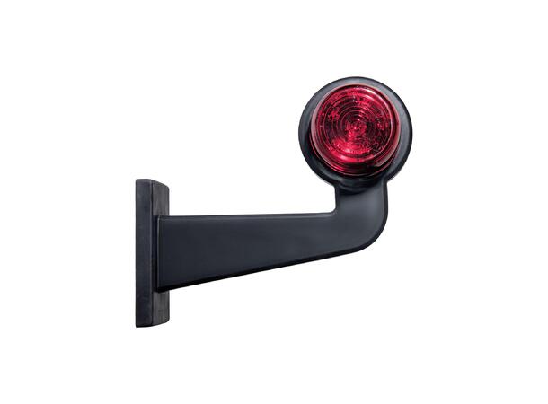 Diodelampe rød 5m kabel 12/24V 6-dioder Viking Strands 