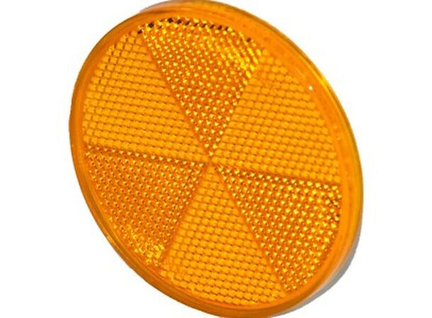 Reflex Reflector 80mm with adhesive pad 