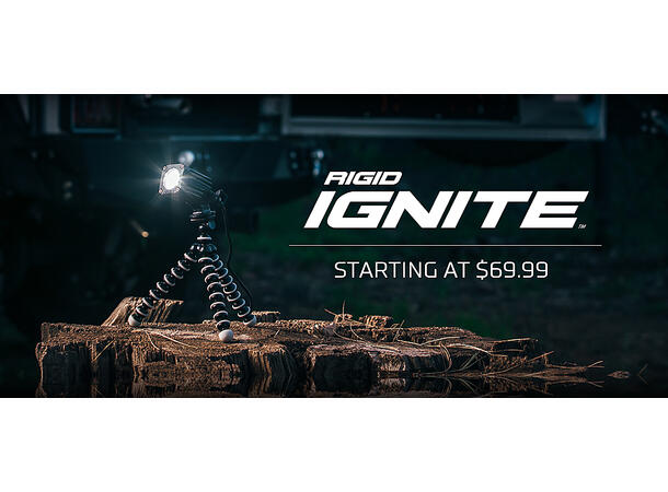 Rigid Ignite Spot 1000 Lumen 