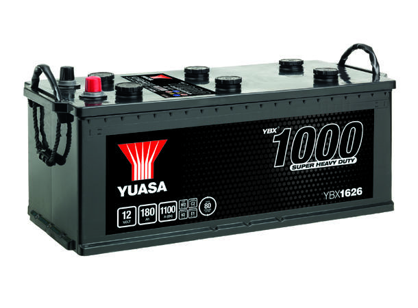 Startbatteri 12V 180AH 1100A Super HD Yuasa 