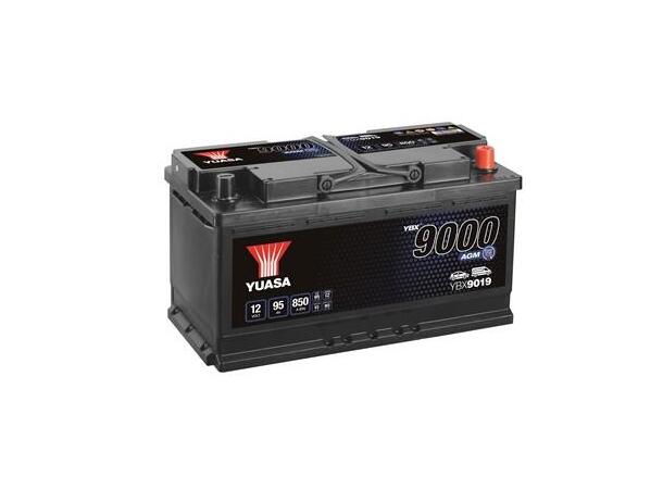 Startbatteri 12V 95AH 850A AGM Yuasa 