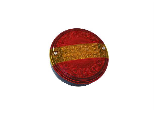 3-kammerlykt LED 140mm 12/24v Hamburger lampe Vignal 