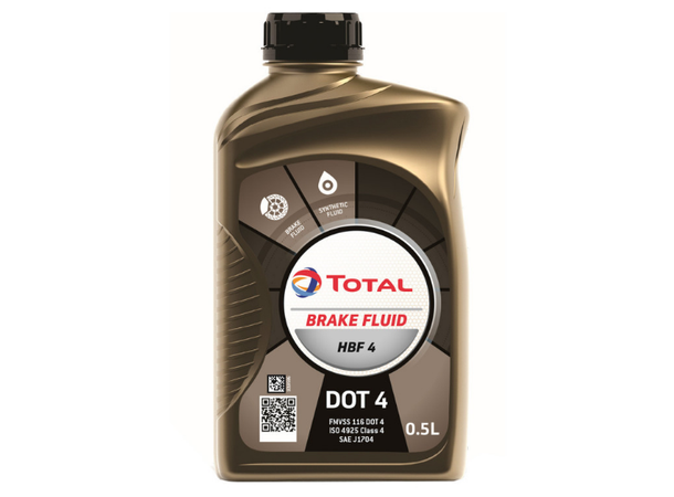 Bremsevæske HBF 4 16B DOT4 0,5L Total 