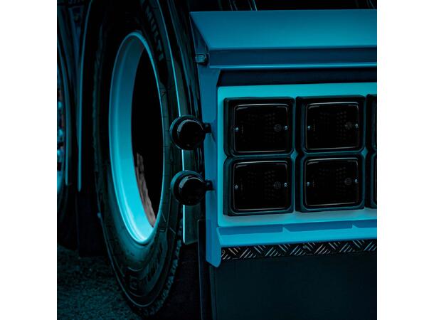 DARK KNIGHT VIKING SIDE/POS.LYS RØD LED 