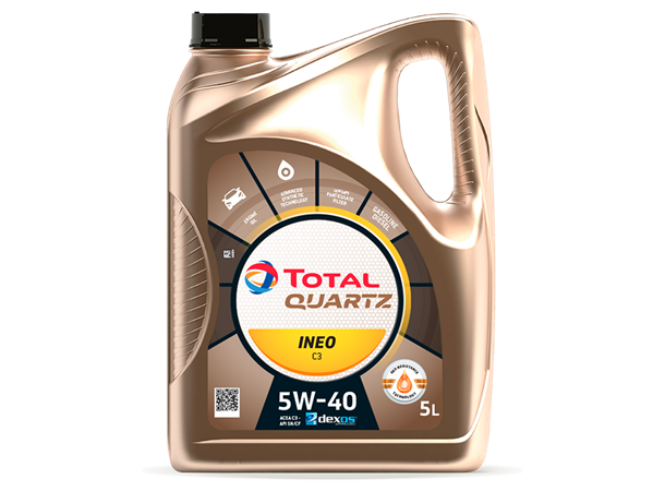Quartz Ineo C3 5W-40 5L Total 