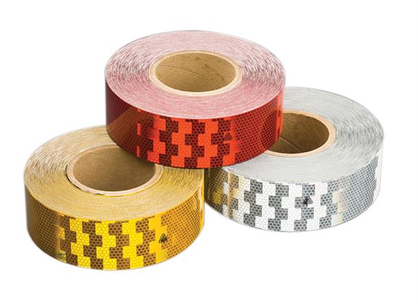 Reflekstape Hvit Pris/m - 50m Vignal 