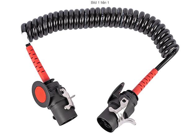 Spiralkabel EBS/ABS 4,5m 7 pol Europart 