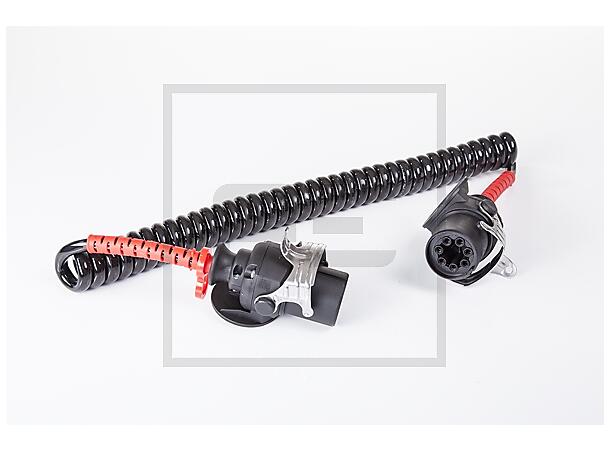 ABS / EBS coiled cable 24V / 7-pin PE Automotive 