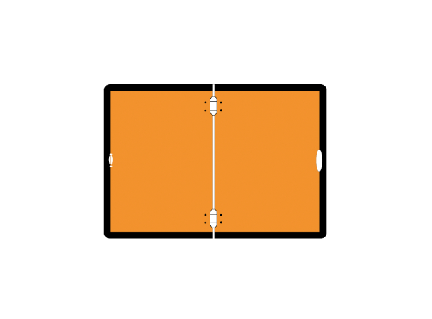 ADR Skilt 400x300 (foldbar/vertikal) Europart 