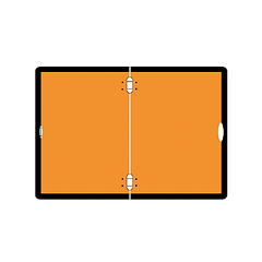 ADR Skilt 400x300 (foldbar/vertikal) Europart