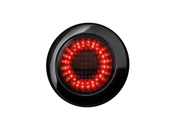 DARK KNIGHT IZE LED BAKLYS - Høyre Position/Brems/Blink Strands 