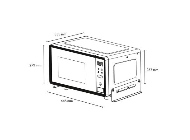 Dometic MWO 24, Microwave oven including 