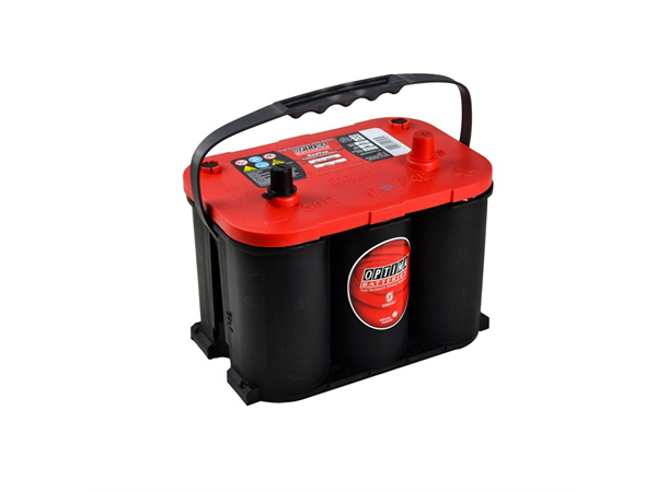 Startbatteri  RTS-4,2 Redtop 50Ah, 815A Optima 