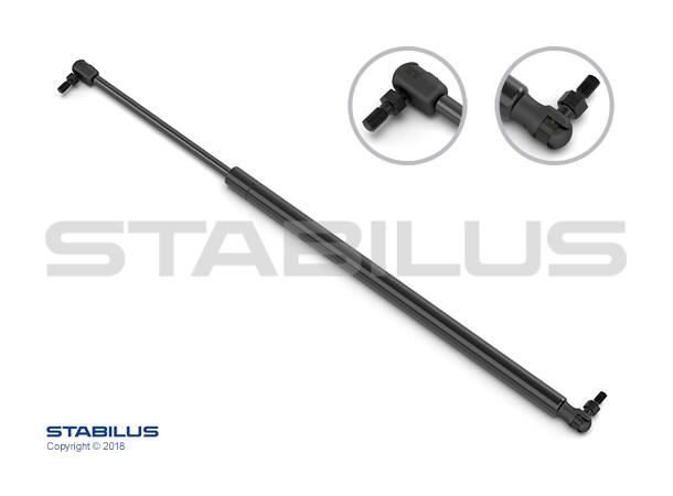 Gassdemper 1000N -Lengde 685mm Stabilus 