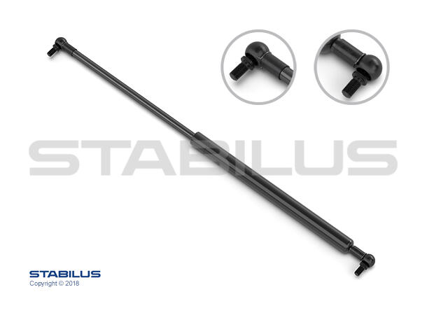 Gassdemper Man 200N -Lengde 316mm Stabilus 