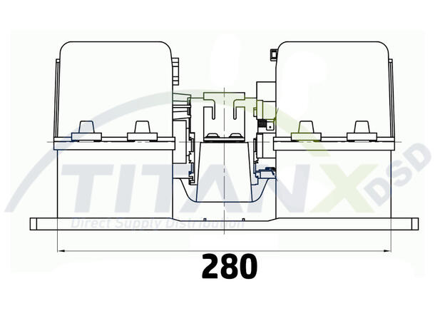 Vifte varmeapparat Volvo TitanX 