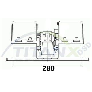 Vifte varmeapparat Volvo TitanX