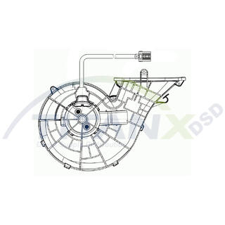Vifte varmeapparat Volvo/RVI TitanX