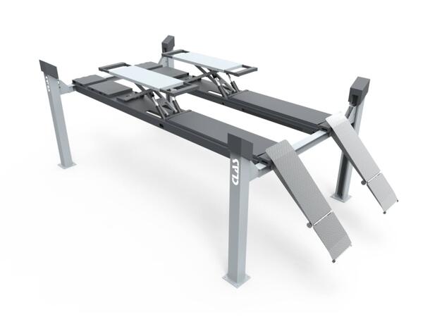 4 COLUMNS POST LIFT 5T AUXILIARY LIFT 3. Clas 