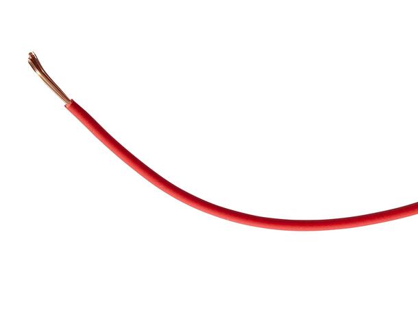 Kabel 1-leder Rød 1.5mm² Hella (50M pris pr. meter) 