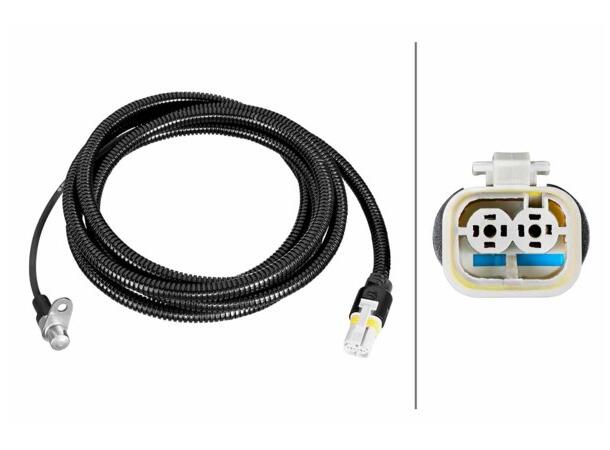 ABS Sensor - 2-polet - Bakaksel venstre Hella 