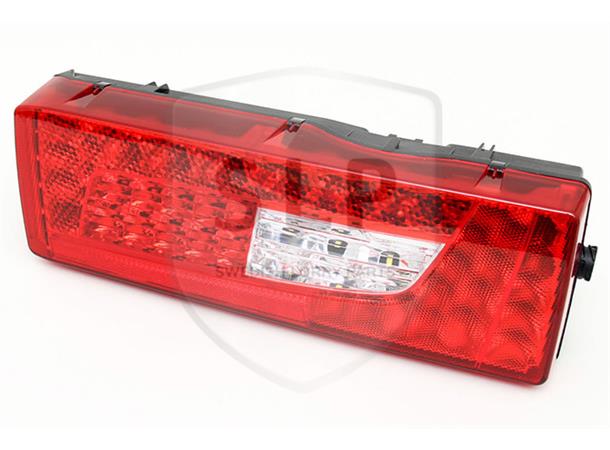 Baklampe LED Scania høyre, ryggevarsler Scania 