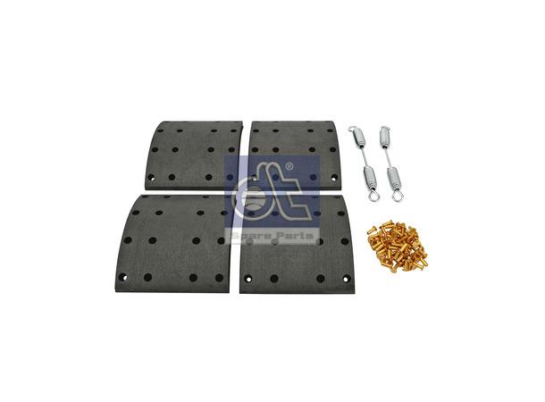 Bremsebånd sett Scania 3-4 serie  8" DT 