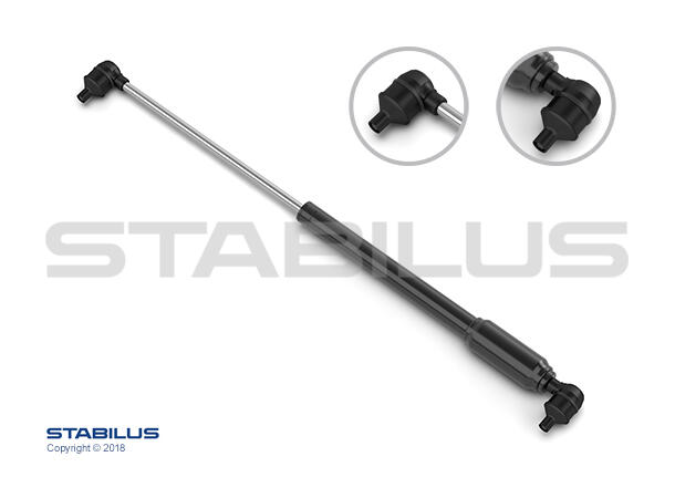 Gassdemper Man/Neoplan N -Lengde 870,5mm Stabilus 