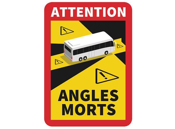 Skilt Dødvinkel Frankrike 