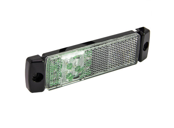 Markeringslys 24V HVIT 3 LED,500MM E-Merkt 