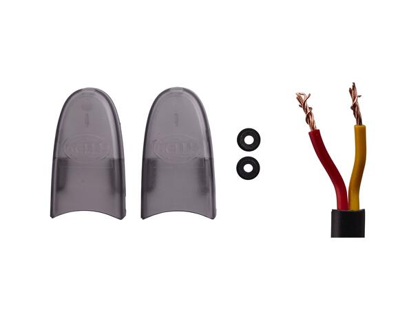 12V Røkfarget glass Hella 