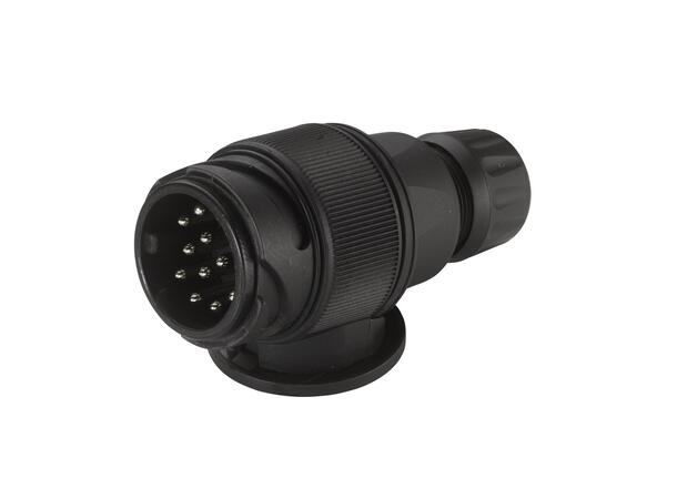 13-pol støpsel DIN V 72 570 Hella 