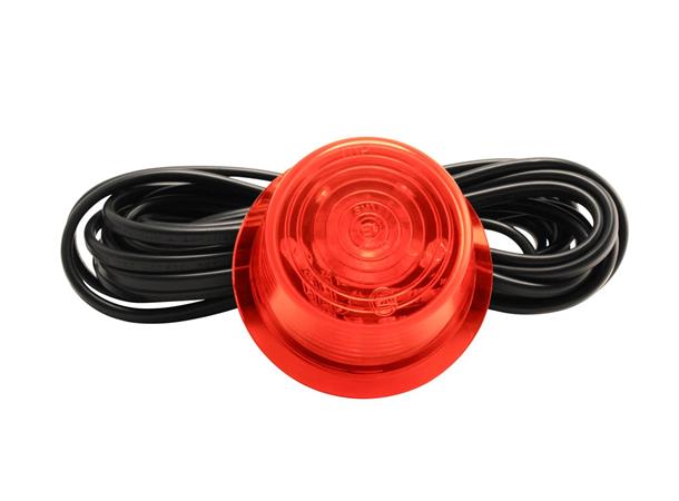 Glass Orange 5 LED 5m Kabel Gylle 
