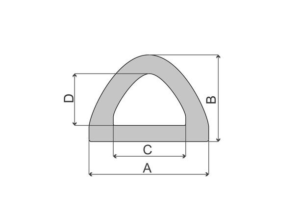 Gummibuffer 94x114/2,6 m 94x114/2,6 m 