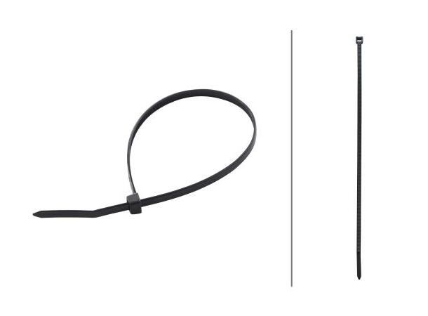 Strips 285x4.7mm Ø76 sort(pris pr.stk.) Pakke à 100 stk. 