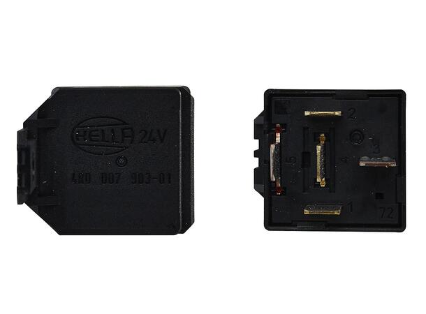 Vekselrele, 24V 10/20A Hella 