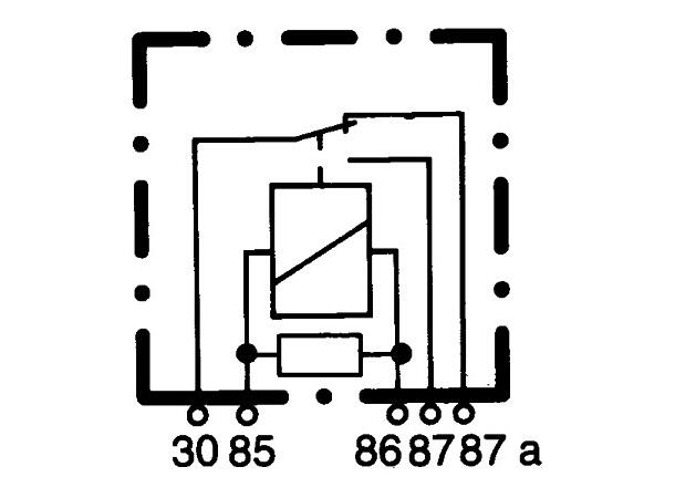 Vekselrele, 24V 10/20A Hella 