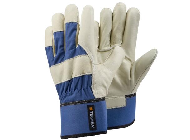 Arbeidshanske okseskinn Str 12 TEGERA 105 