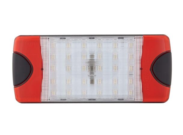 LED Bak/brems/blinklykt DuraLed 12-24v L Hella 