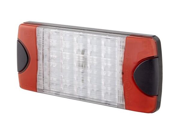 LED Bak/brems/blinklykt DuraLed 12-24v L Hella 